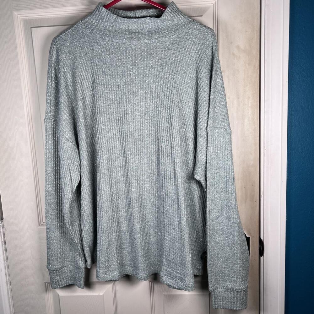 Lucky Brand - Women's Cloud Soft Mock Turtleneck - Size XL